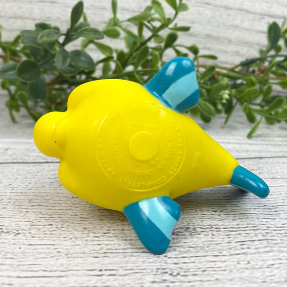 VNT 1990's Burger King Kids Club Disney Little Mermaid Flounder Kids Meal Toy - Picture 5 of 7